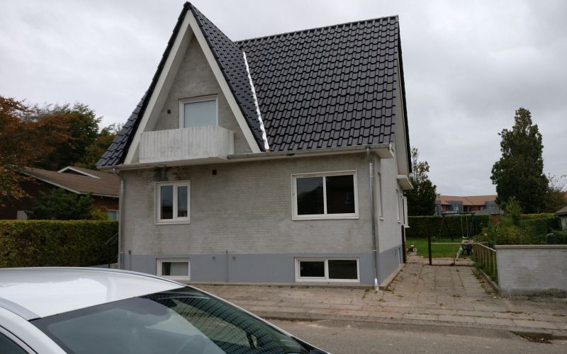 Nyt tag på byhus - Videbæk